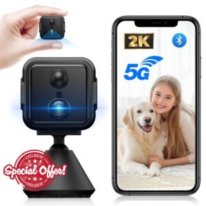 Spy Camera 5G WiFi Hidden Camera with Night Vision