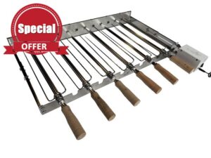 Electric BBQ Rotisserie Kebab System