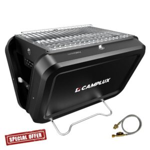 CAMPLUX Portable 2-in-1 Suitcase Grill