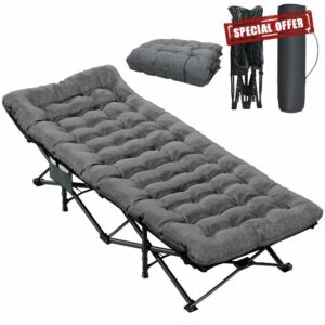 Camping Cot with Mattress