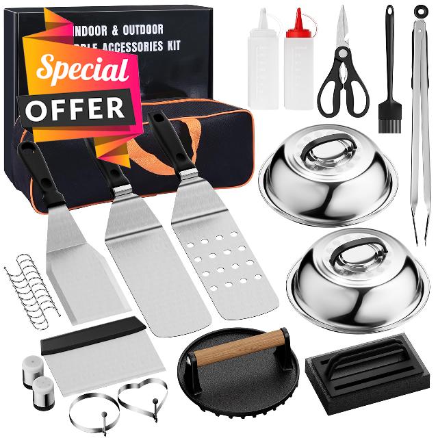 Mavivegue 28Pcs Griddle Accessories Kit