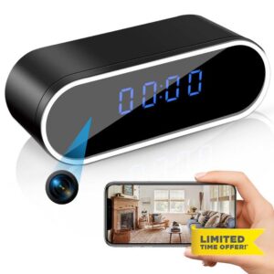 WiFi Clock Camera 1080P
