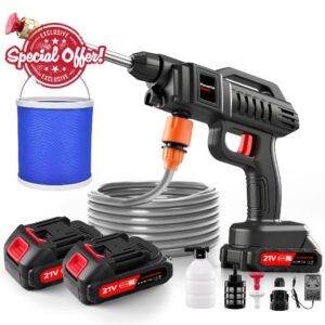 1500W Cordless Pressure Washers with Bucket