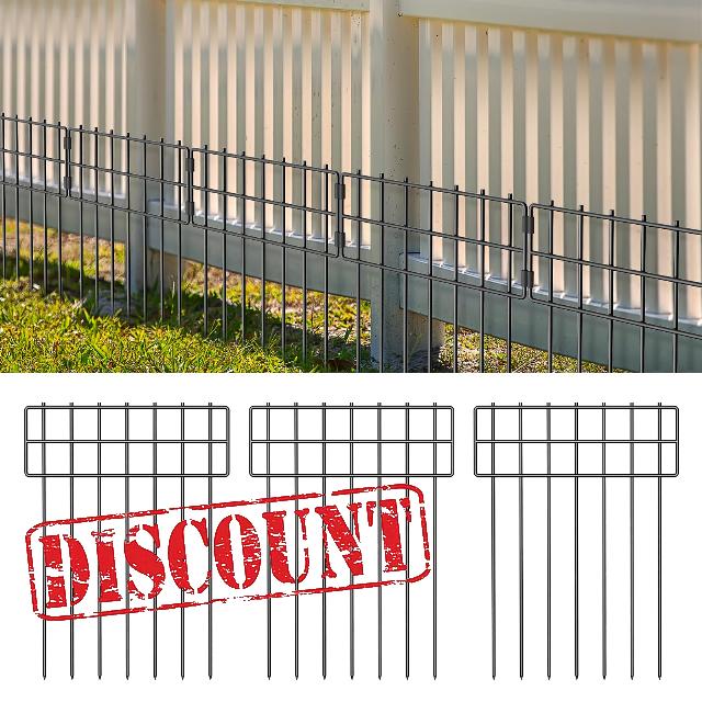 25 Pack Animal Barrier Fence
