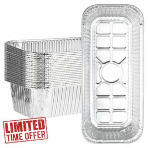 20 Pack Grill Foil Pans