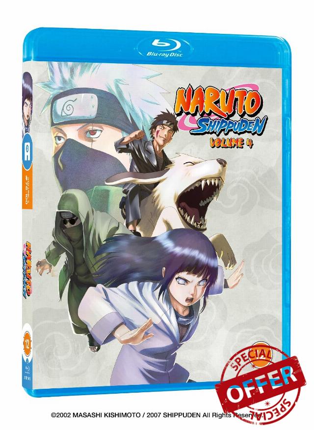 Naruto Shippuden Volume 4 [Blu-ray]