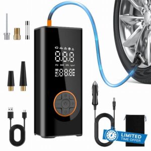 Portable Tyre Pump for Car