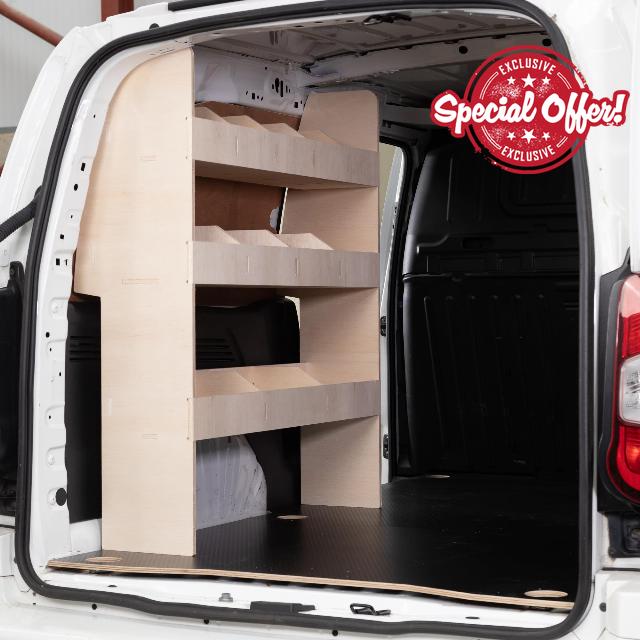 Van Racking for VW Volkswagen Caddy L2 (Maxi) 2021+ (Rear Van Rack)