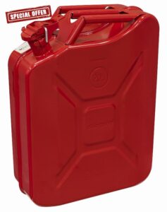 Siegen By Sealey 20L Jerry Can - Red - JCY20R