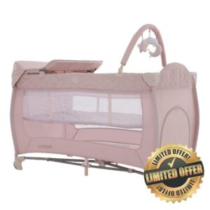 Puggle Easy Fold Luxe 3-in-1 Travel Cot