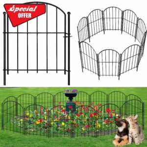 WHATOOK Garden Fence 10 Pcs