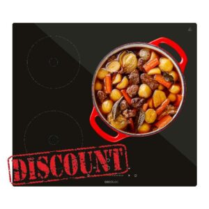 Cecotec Bolero Squad I 3200 Induction Plate 3 Burners Maximum Power 7200 W with 9 Power Levels