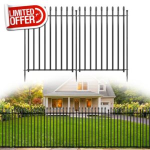 10 Panels No Dig Decorative Garden Fence