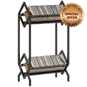 HOMCOM 50 CD Storage Rack