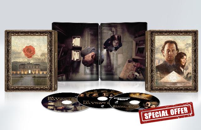 The Da Vinci Code 4K UHD SteelBook
