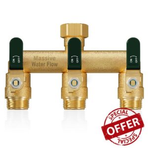 3-way Garden Hose Splitter