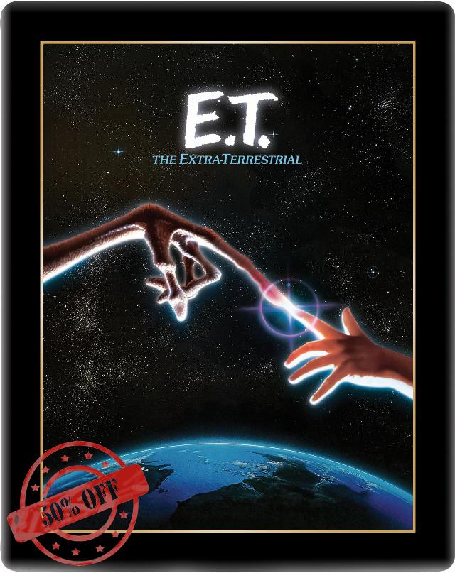 E.T: Theatrical Poster 4K UHD & Blu-Ray Limited Edition Steelbook (2026)