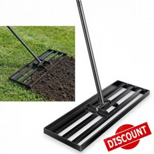 Lawn Leveling Rake – Level Your Lawn 3X Faster