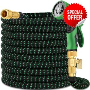 Expanding Garden Hose Pipe 150 ft - Expandable Garden Hose Leak-Proof with 4 -Layer Latex Core - 2026 Version/New Patented