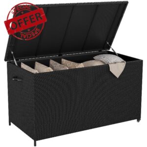 Yaheetech 650L Garden Storage Box with Wheels & Lid
