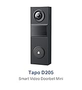 Text reads 'TD21' and 'Tablo Video Doorbell Camera'. Multiple angles of a black video doorbell device showing speaker grille and camera lens.