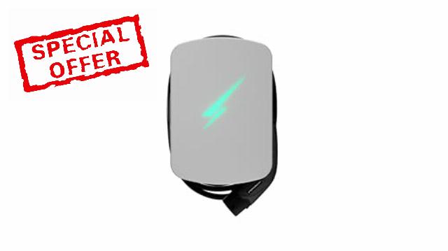 Hypervolt Home 3 Pro 7kW Smart EV Charger | Type 2 Tethered Cable | Solar Compatible | App Controlled | Works with Octopus & OVO | Home Electric Car Charger UK (Ultra White