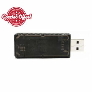 USB2RIG V2 USB Sound Card Connector with RTS Control Sounding Card Interface Supporting PTT Control Amateur Radio Adapter Compatible with Multiple Radios
