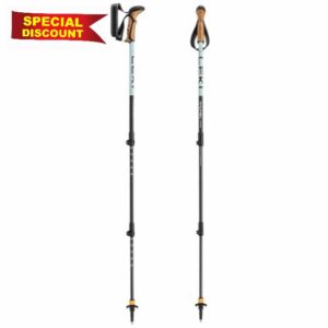 LEKI Khumbu Lite AS Hiking Poles for Women & Men | Lightweight