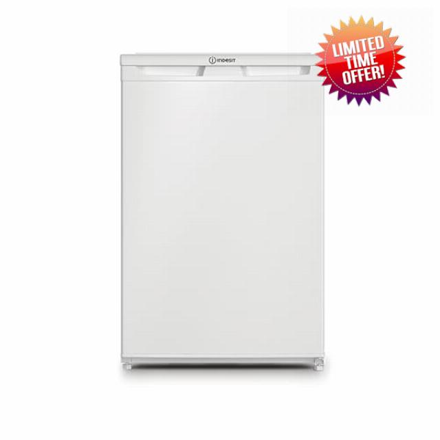 Indesit I55V1 112W UK 84cm Fridge - White - E Rated           [Energy Class E]