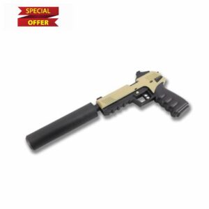 Next Level Cosplay Prop Replica Suppressed Pistol Foam