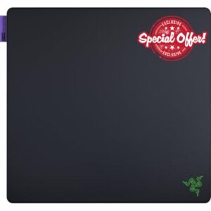 Razer Gigantus V2 Pro L - Max Control - Soft Esports Gaming Mouse Mat for speed and control - Proprietary GlideCore Foam - Optimized for Optical Sensors - 500mm x 480mm | Max Control