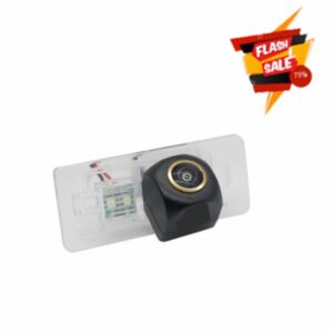 For Audi TT 8J MK2 2007~2010 2011 2012 2013 2014 Car Golden Lens CCD Night Vision Backup Parking Reverse Camera Rear View Car Dashcam Reverse(Golden CAM Rectifier)