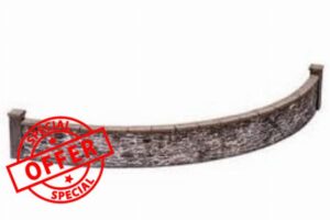 S.M.S. KX072G 5ft Flexible Wall Old Stone Laser Cut Kit OO/HO Gauge
