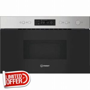 Indesit IM K12 XUK Built In Microwave and Grill Oven