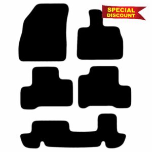 Carsio Carpet Car Mats For Chery Tiggo 8 Petrol & PHEV 2025+ Onwards Tailored Fit Floor Mat Set Complete Accessory Black Custom Fitted - All Weather