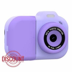 Children First Camera with Photo Printing Function and Simple Controls Ideal for Birthday Gifts Double Camera for Kids