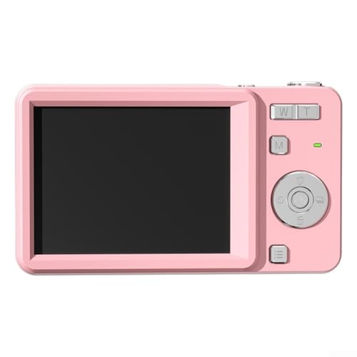 CCD Campus Camera for Photography Video Recording Student Mirrorless Camera Retro Style(Pink)