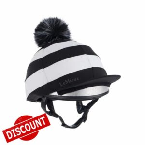 LeMieux Derby Pom Hat Silk - Black