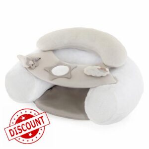 Puggle Lamb Baby Sit and Play Travel Activity Seat - Cashmere