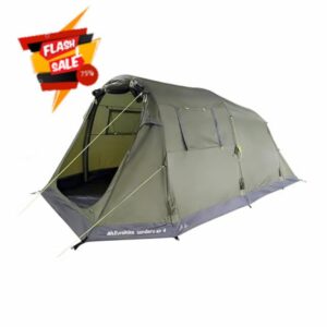 Eurohike Sendero AIR 4 Man Inflatable Tent with Porch & Spacious Living Area