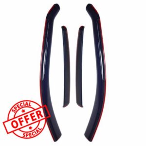 In-Channel Wind Deflector for BMW 3 Series E90 4-Door Saloon 2005-2011 Window Visors Sun Rain Guard Vent Weather Shields
