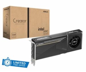 ASRock Intel ARC Pro B60 Creator 24GB Graphics Card - Intel Xe2-HPG Architecture