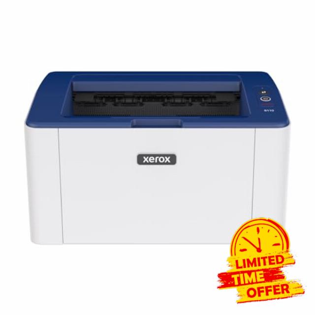 Xerox B110 Wireless Mono Laser Printer - Compact A4 Desktop Printer