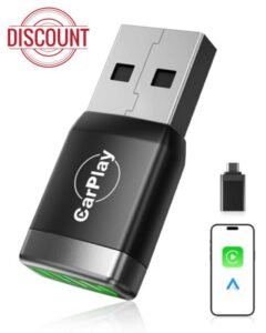 【2026 Advanced】WityEye Mini CarPlay and Android Auto Wireless Adapter