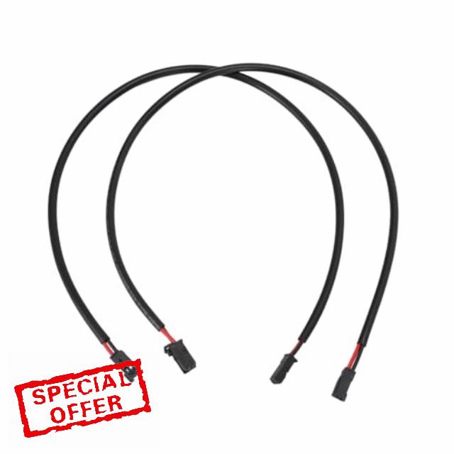 Alpha Rider Seat Emblem Retrofit Wiring Harness for BMW F80 M3 F82 F83 M4 - No Cut Adapter to Install G80 G82 G83 Illuminated Badges - Complete Pair Kit Direct Plug and Play