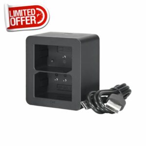 DSTE LC-SCL7 USB Dual Battery Charger Compatible with Leica BP-SCL7