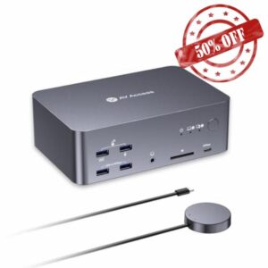 AV Access 8K KVM Switch 3 Monitors 2 Computers