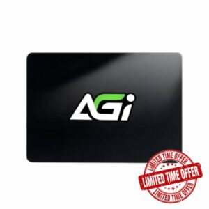 AGI 512GB AI238 2.5 Inch SATA III SLC Caching 3D NAND Flash Internal Solid State Drive SSD (R/W Speed up to 530/510 MBs) PC/Laptop Memory and Storage Upgrade