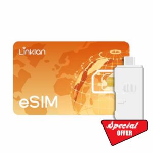eSIM Card with USB-C Reader Bundle