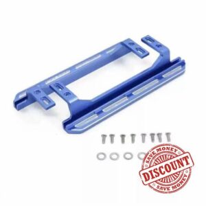 Rc Replace Components For FMS For FCX10 K5 1/10 Aluminum For Rock Sliders Side Pedal For Left Right Floor Pans Set RC Upgrade Cars Accessories(Blue)
